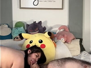Latino Couple Play Around and Make Love