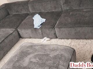 Hairy beardaddy in jockstrap barebacked by asslicked twunk