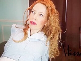 Ginger-haired Housemaid pulverized On The Table - anal invasion