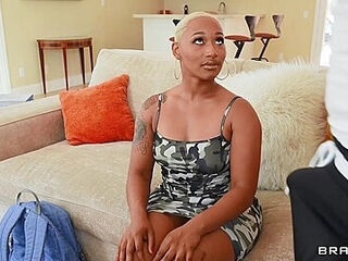Short-haired ebony lush cougar Thickassdaphne pornography movie - Mick Blue