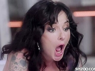 Lysagna Del Ray - Honry Inked Babe Enjoys Rough Sex