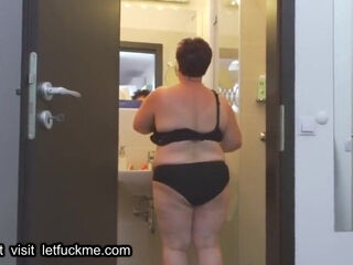 blowjob mature bbw mother rosa pleasing lucky son