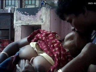 Indian village house wife and housband hot kissing