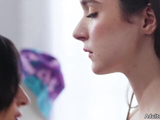 Hazel Moore And Alexa Chains Lesbian Sex