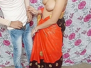 Bengali Sonali Hot Bhabhi Ko Sari Pehena Ke Chudai Kiya