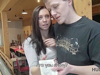 Guy Penetrates Attractive Beauty While Cuckold Plays Bowling