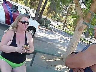 A Horny Bbw Blonde Brings Her Boxing Teacher With A Bbc Home And Fucks Him