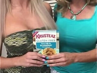 Vicky Vette and Brooke Paige in the Kitchen