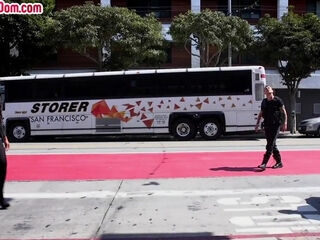 IR Asian MILF with big boobs gangbanged in tight asshole