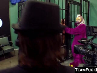 Pornstars making a random guys dreams cum true