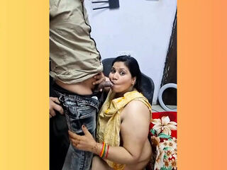 Indian Desi Bhabhi ki chudai With Devar at home alone