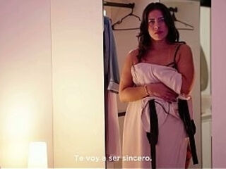 My neighbor is a MILF with a big ass, and she gives me a blowjob and invites me to her bed.