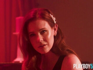 Mature redhead with big natural tits