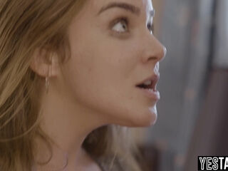 Huge boobs BBW MILF thief fucks BBC stud