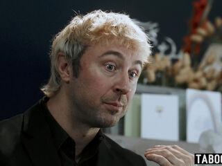 MILF anal fucked during her boss funeral