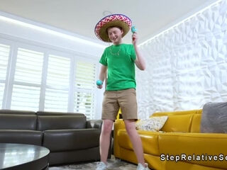 Gringo stepsosn POV fucks curvy MILF stepmom