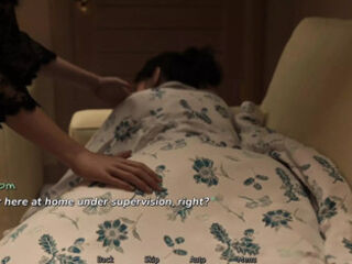 Stepmom share bed with stepson and stepsister - Love and temptation (scene of ep-05)