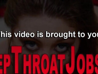 Tasty blonde MILF throat fucked