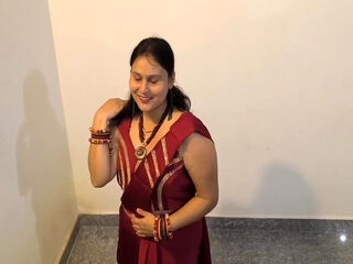 Zabardast Chudai nonstop crimson Saree twenty-one minute