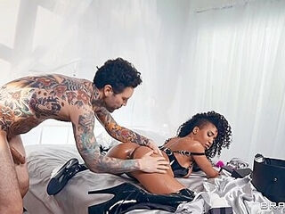 Horny Black Breathtaking Xxx Video With Demi Sutra And Small Hands