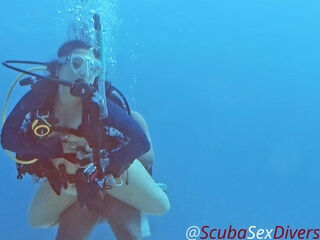Scuba Sex After Her Bikini Bottom Came Off Underwater! - Pure Sex Edit - Sexy Red And Red Sexy